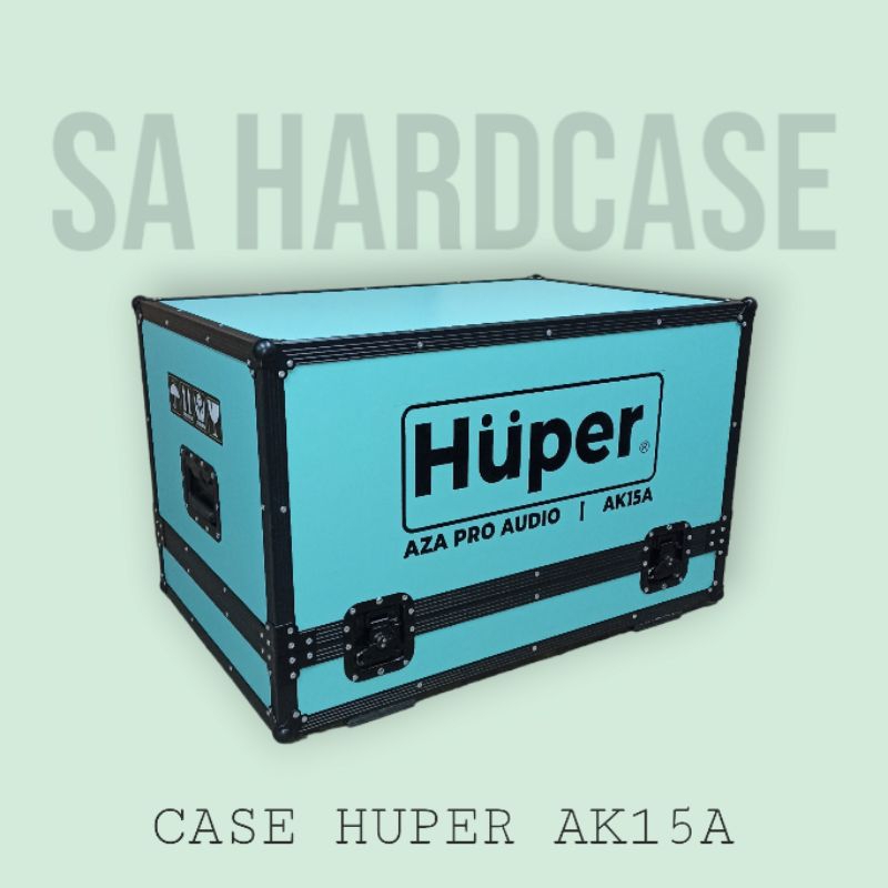 HARDCASE HARKIS SPEAKER AKTIF HUPER 15" HA400 DAN AK15 MODEL REBAH