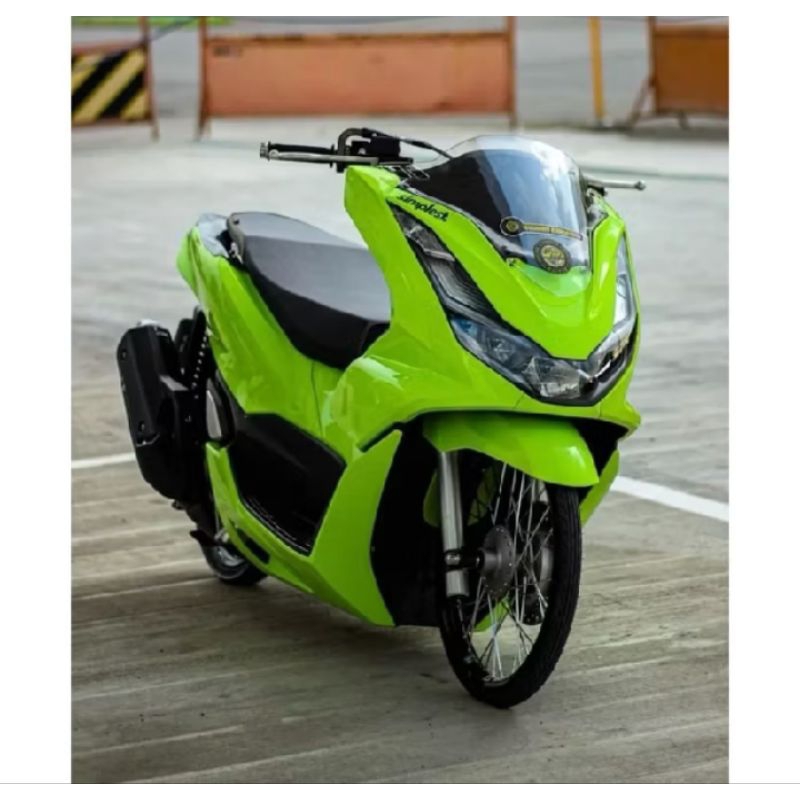 Visor ceper pcx 160 bening tebal 3mm model thailand