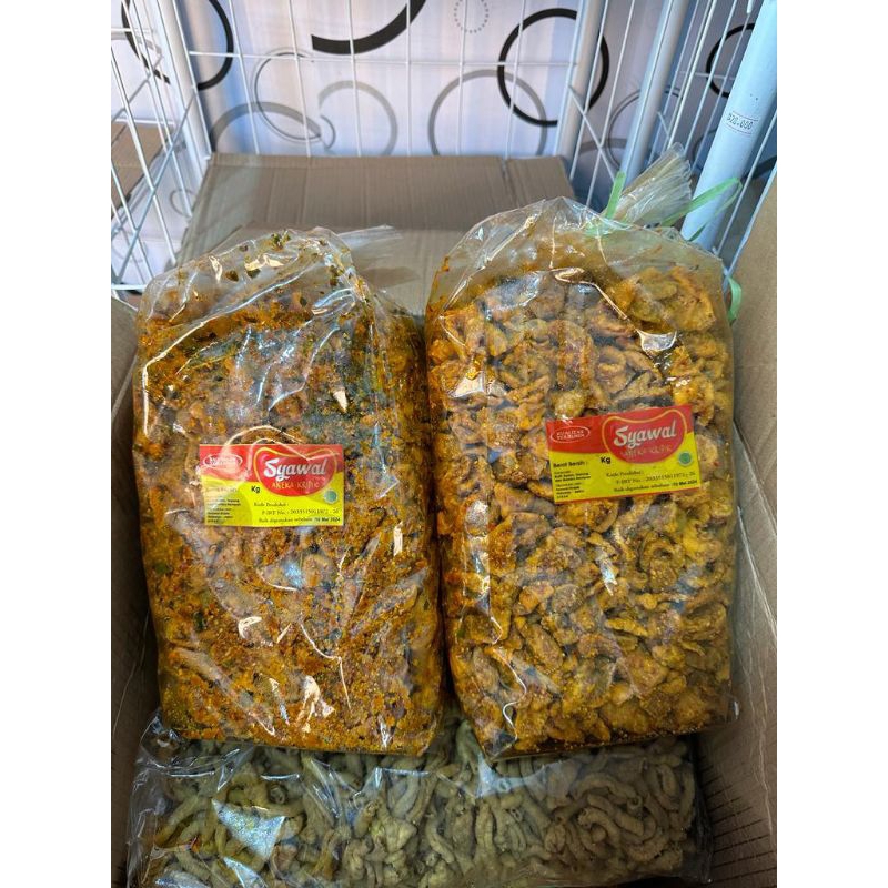 

Kulit Ayam Pedas Cikruh Syawal 2KG Dari Pabrik
