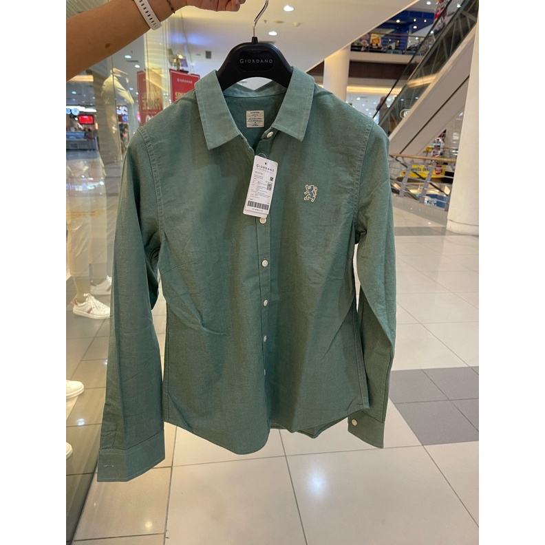 ART C56X KEMEJA GIORDANO WOMAN CEWEK WANITA WOMENS ORIGINAL STORE