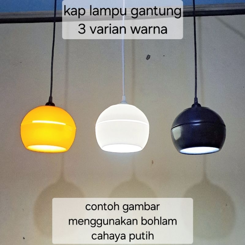 Lampu Gantung Bulat Kap Lampu Hias Gantung