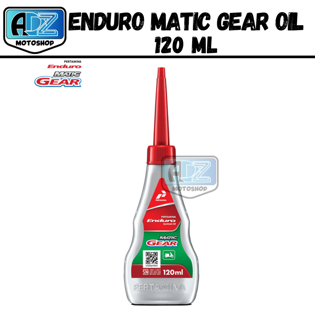 OLI ENDURO MATIC GEAR 120 ML / OLI GARDAN MOTOR MATIC PERTAMINA ENDURO SYNTHETIC OIL 120 ml