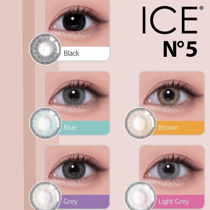 Hemat Keras Softlens X2 ICE N5 145 MM Normal  Minus 5 SD 1 By X2 Exoticon  Soflen ICE N5  ICE NO 5 B