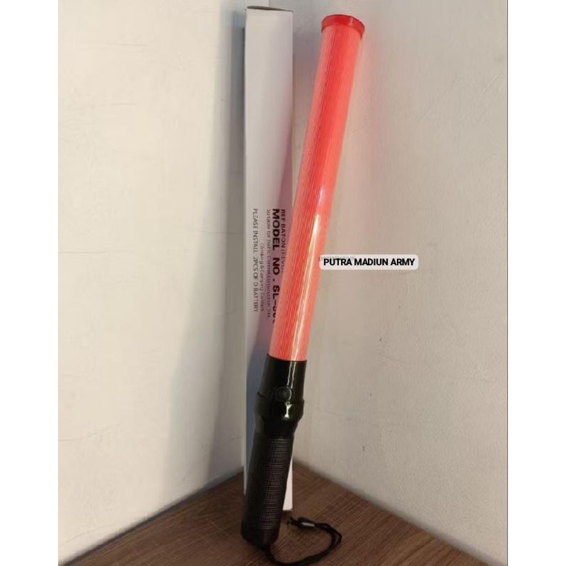 Lampu Lalin / Lampu Lalulintas / Lightstick Lantas / Lampu Parkir / Senter Parkir Tongkat