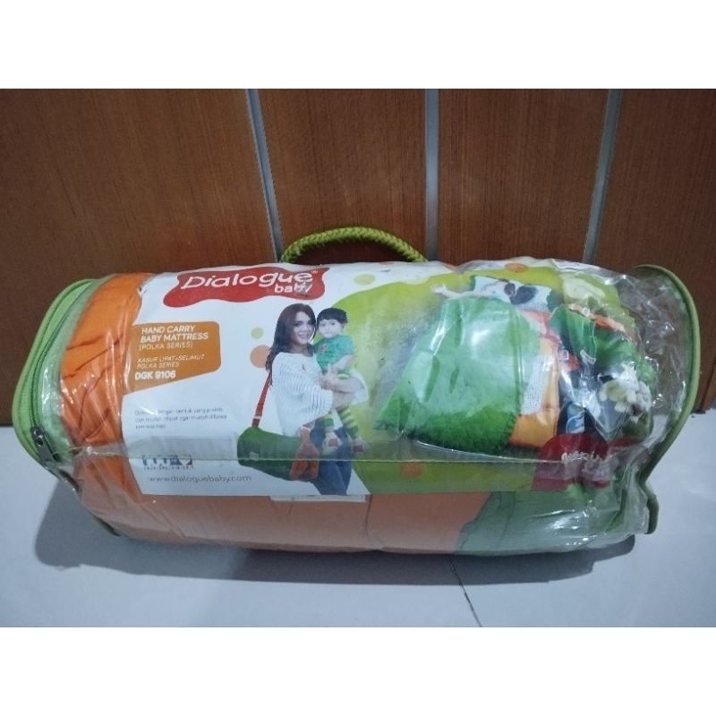 [PRELOVED] DIALOGUE Hand Carry Baby Mattress Polka Series