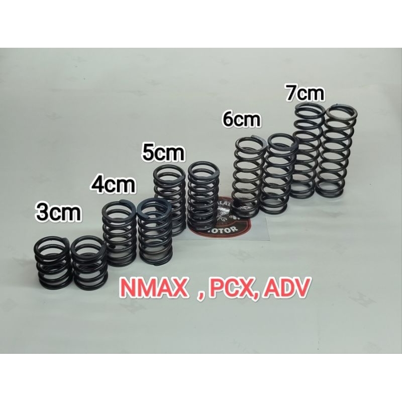 PER SULING SHOCK DEPAN NMAX OLD NMAX NEW PCX ADV REBOUND DOWNSIZE 3CM 4CM 5CM 6CM 7CM