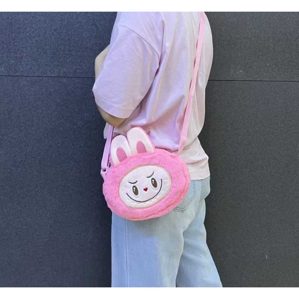 Tas selempang labubu / tas selempang anak / tas selempang remaja / tas boneka lucu