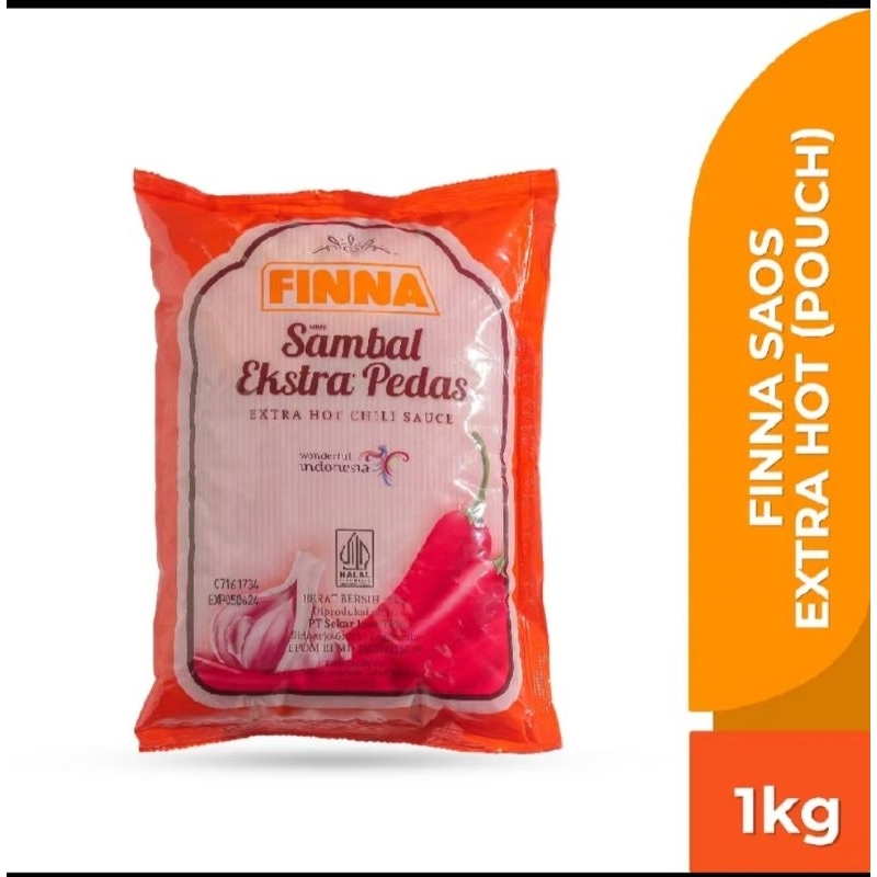 

Finna saus extra hot 1 kg