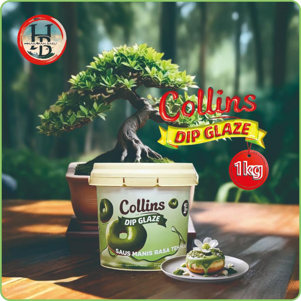 

Maknyuss1 Collins Dip Glaze 1 Kg - Saus/Selai Manis - Toping Donut - Pembuatan Kue - Baking -