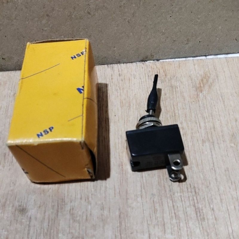 Saklar klakson switch toggle model membal /pantul untuk klakson mobil