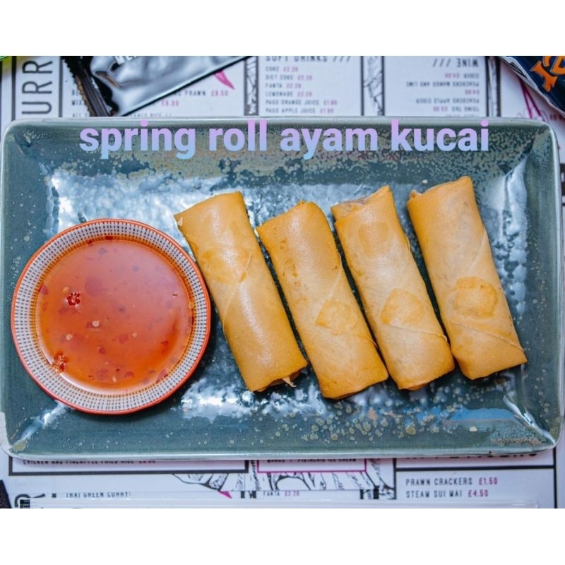 

dimsum spring roll ayam frozen / lumpia olahan ayam sayur