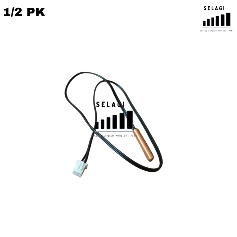 Ay00 Termis ac Midea 1/2 pk single sensor suhu ac Midea 1/2 pk thermistor ac Midea 1/2 Pk 4 kilo