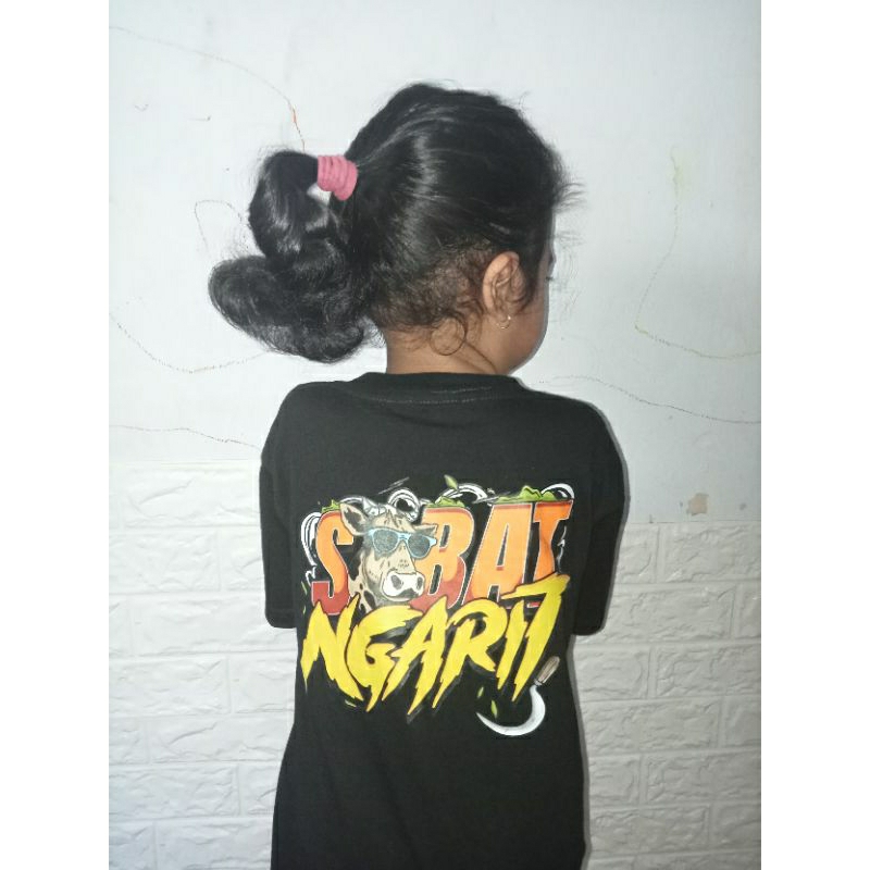 Kaos Sobat Ngarit | 100% Original Deliwafa | Ukuran 2-5 tahun | Lengan pendek