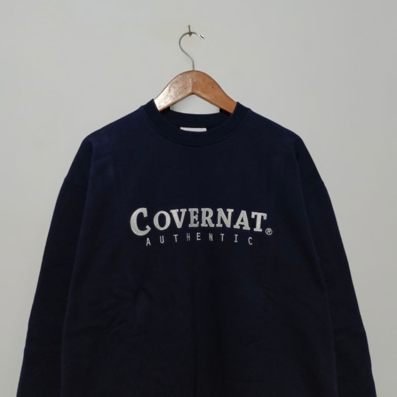 Crewneck Covernat Authentic Bordir Second Original