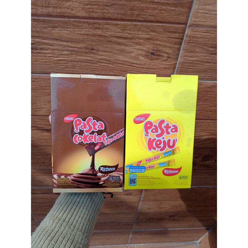 

( Box ) Nabati Pasta Cokelat & Keju