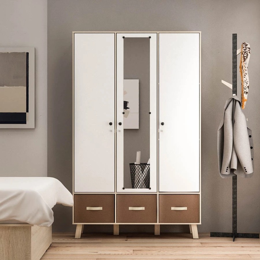 Lemari Pakaian 3 Pintu / Pira Arnor WD3