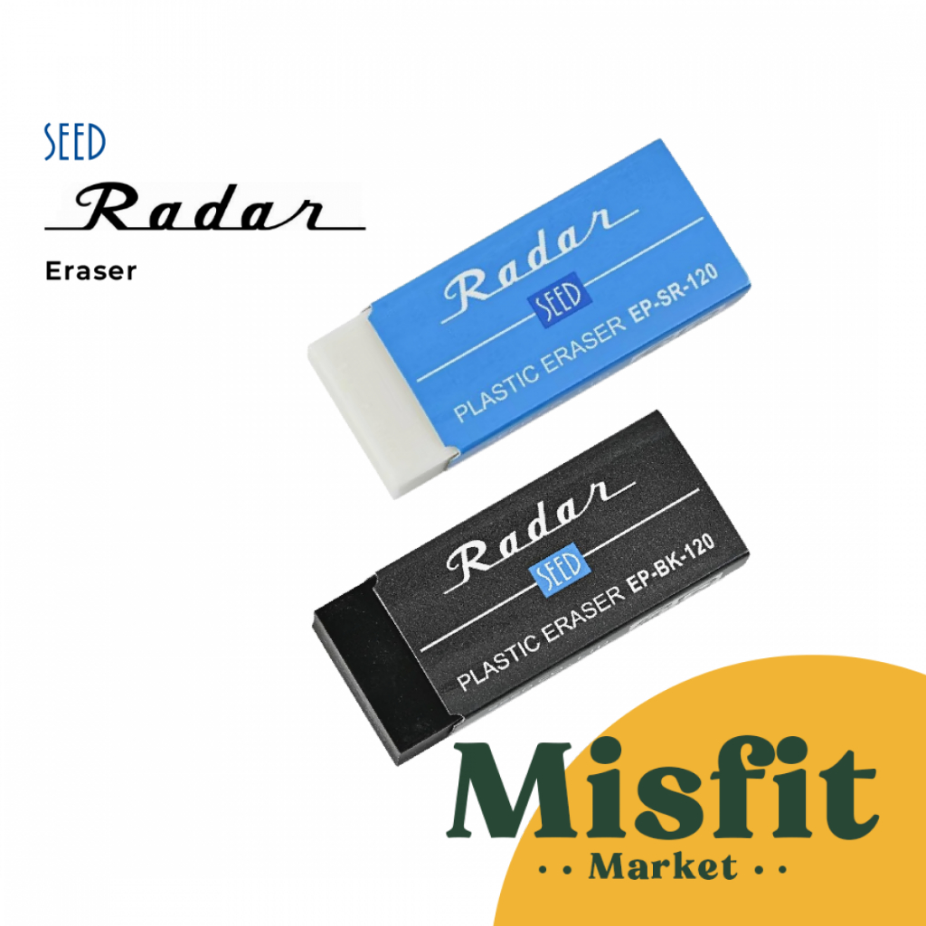 

SEED Radar Plastic Eraser Penghapus Pensil Plastik PVC