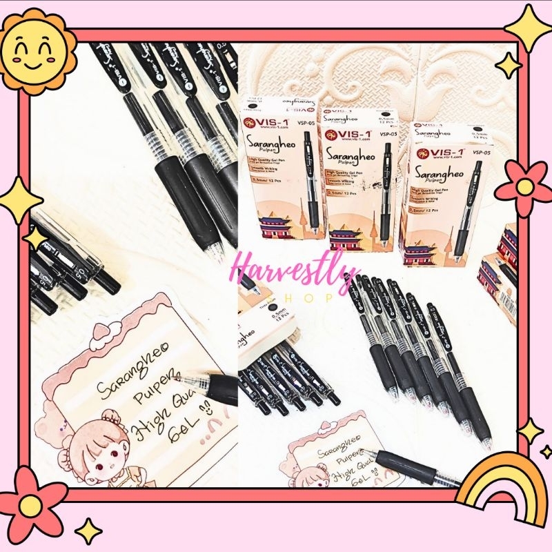 

BOLPOIN GEL / GEL PEN / PEN CETEKAN /BOLPEN MURAH