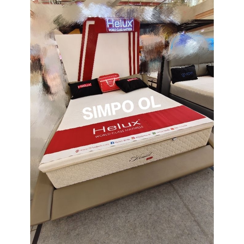 Mattras Springbed Latex Helux Arnold (HANYA KASUR)