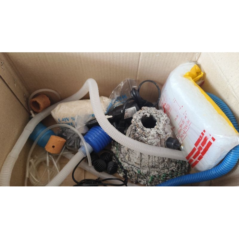 SET PERLENGKAPAN AQUARIUM MURAH 