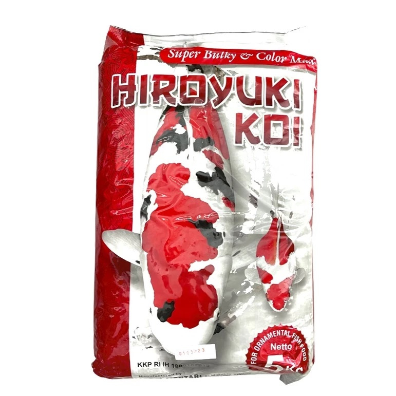 HIROYUKI KOI SUPER BULKY & COLOR MAX PAKAN KOI 5 KG