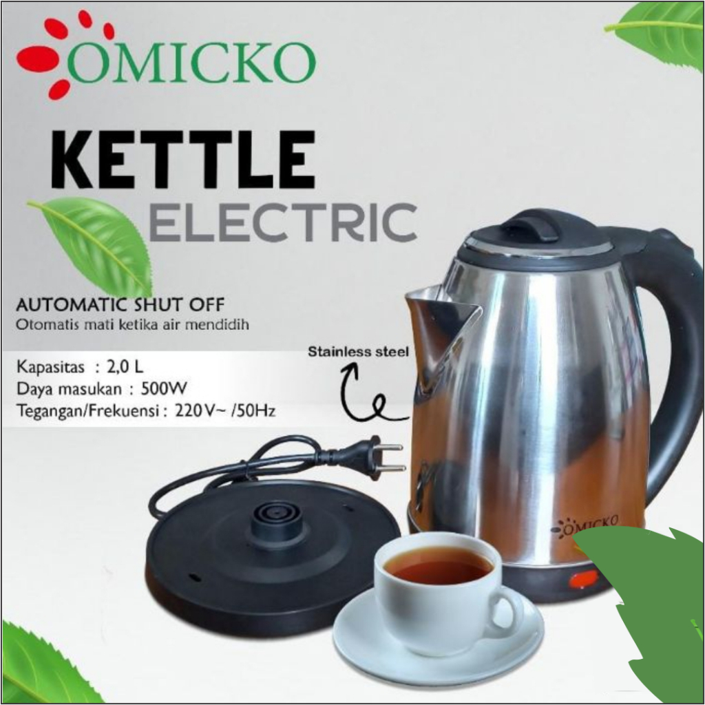 KETTLE LISTRIK / TEKO LISTRIK