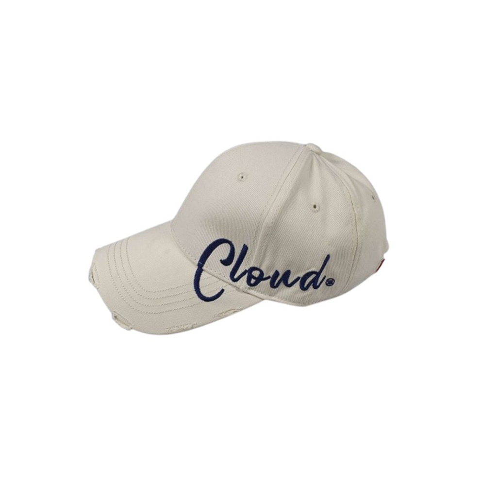 Hamlin Topi Baseball Cap Embroidered Cloud - GN-56 ORIGINAL - Beige