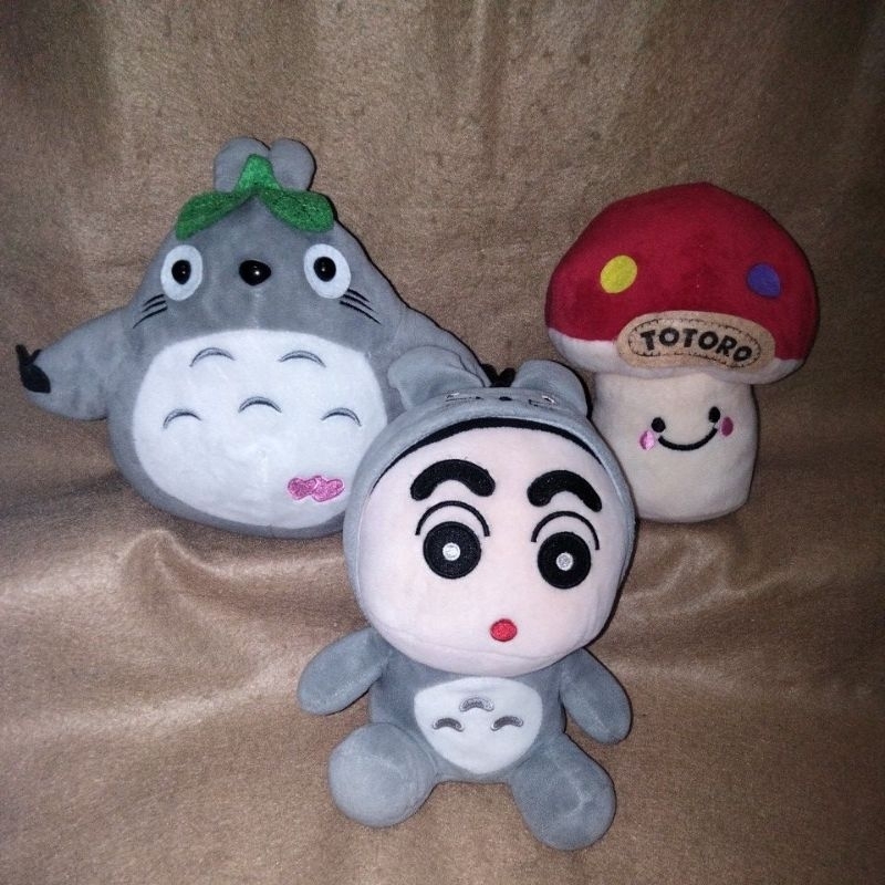 Sinchan kost totoro nb, jamur nb, totoro daun nb#preloved#