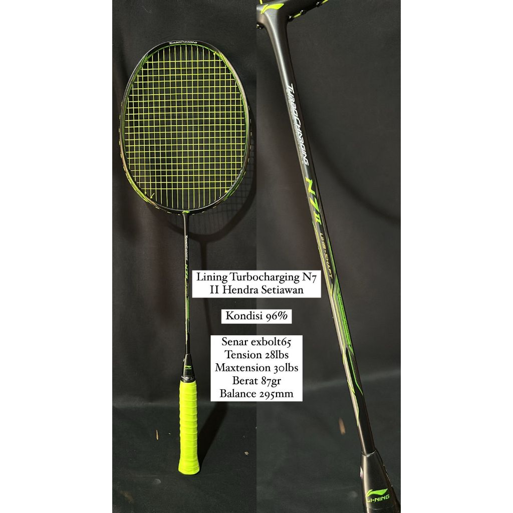 Li-Ning Turbocharging N7 II Hendra Setiawan