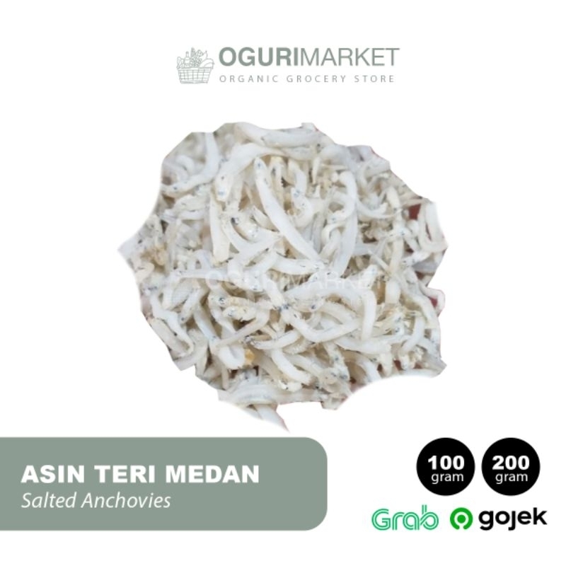 

Asin Teri Medan 100gr