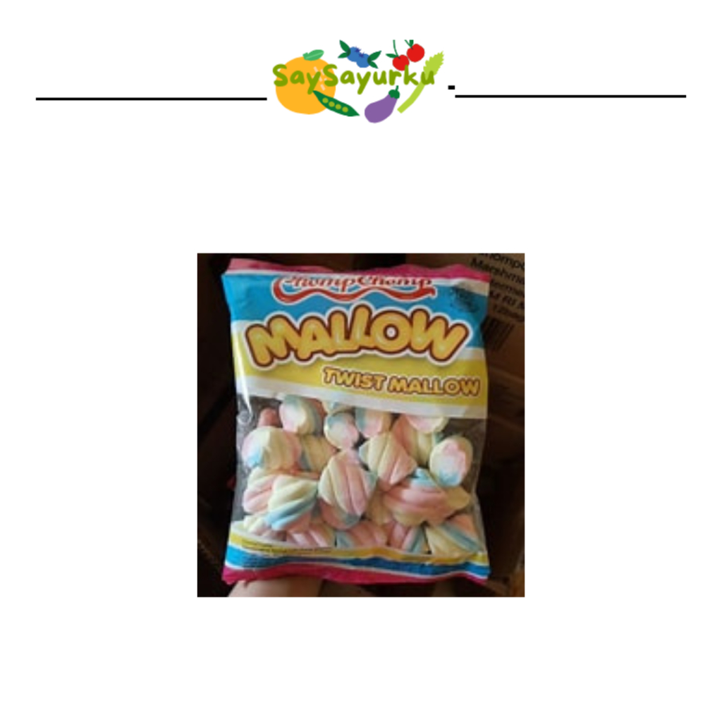 

CHOMP TWIST MALLOW 200GR (KEMASAN PABRIK)