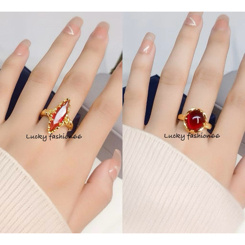 CINCIN BATU MERAH DELIMA