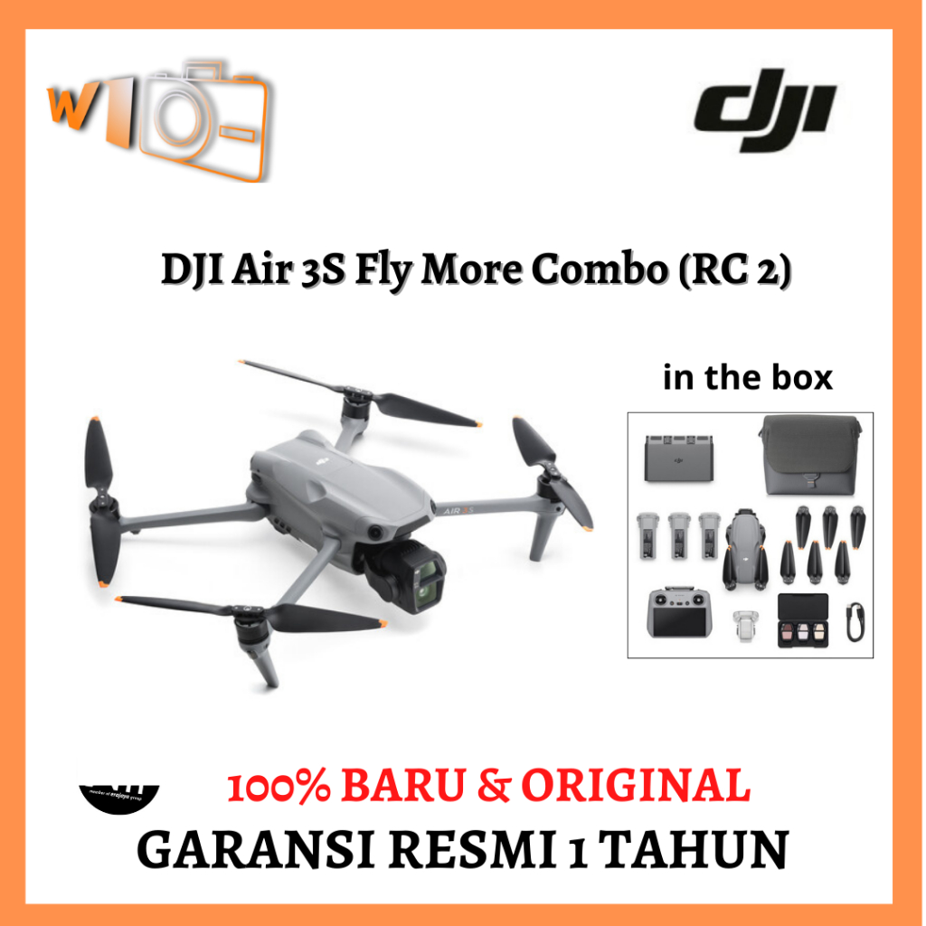DJI Air 3S Fly More Combo (RC 2)