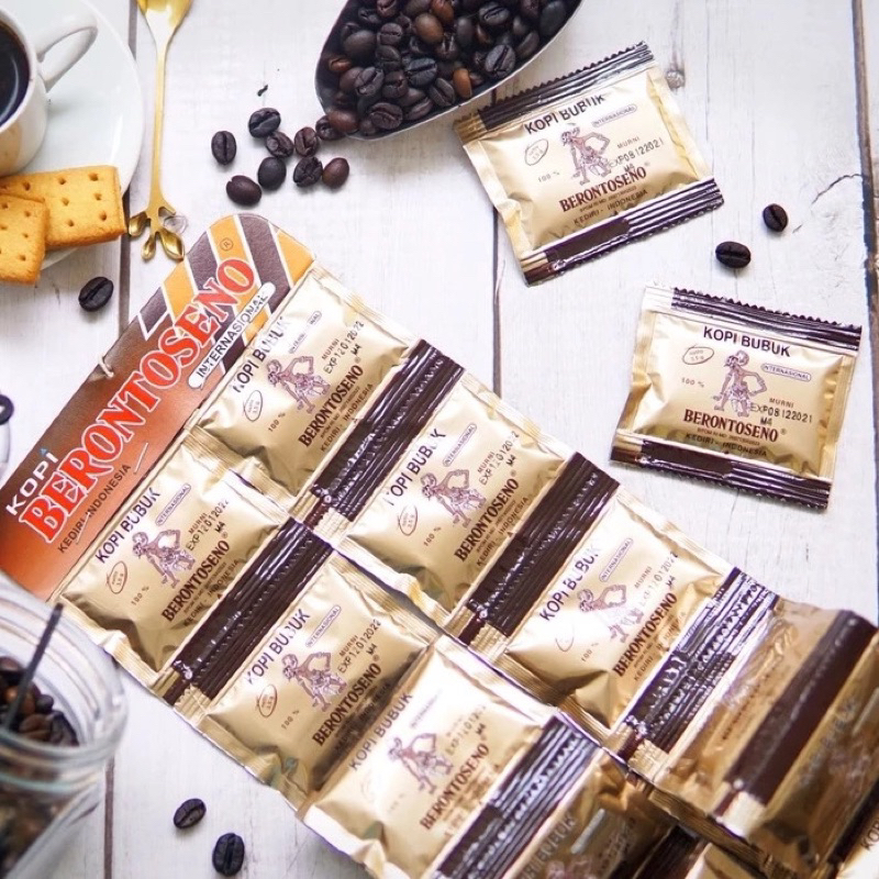 

Kopi bubuk BRONTOSENO internasional netto 3'5g per pcs