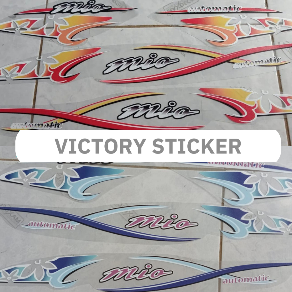 Striping mio Sporty 2005 bunga