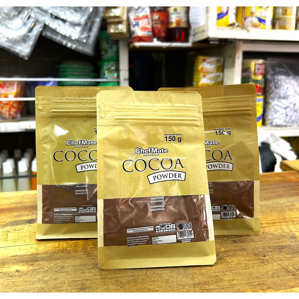 

CHEFMATE COCOA POWDER KEMASAN 150GR