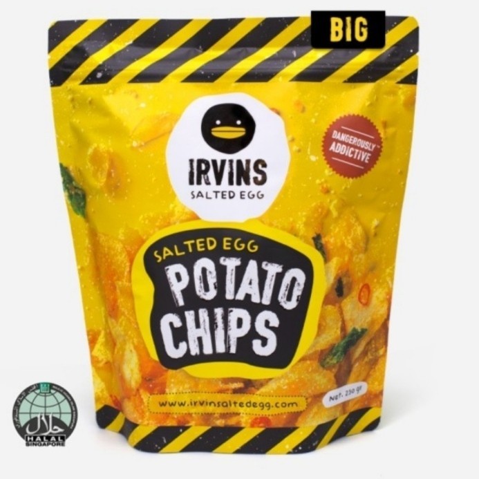 

Irvins Salted Egg Potato Chips