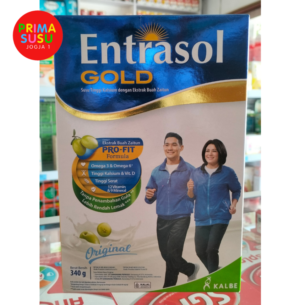 

Entrasol Gold 340 gr rasa Original, Vanila, Chocolate