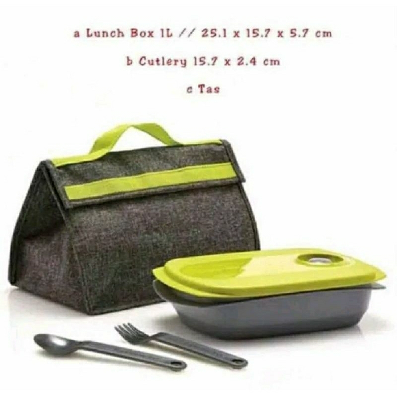 

Tupperware Byo Lunch Set Bekal Bring Your Own