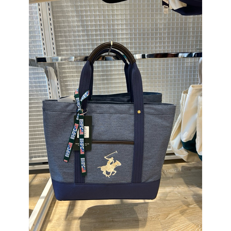 Beverly hills Polo club Tote Bag with Leather Handle