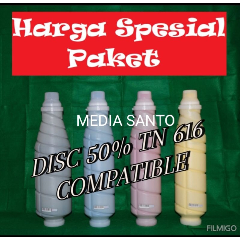 SPECIAL DISCOUNT Paket Toner Digital Printing Compatible TN 616