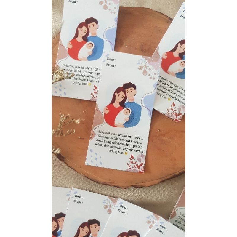 

Sticker ucapan lahiran
