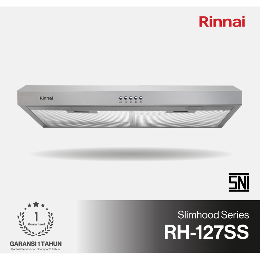 [KARGO] RINNAI RH-127SS Cooker Hood RH127SS Penghisap Asap 127 SS Rinai 70cm