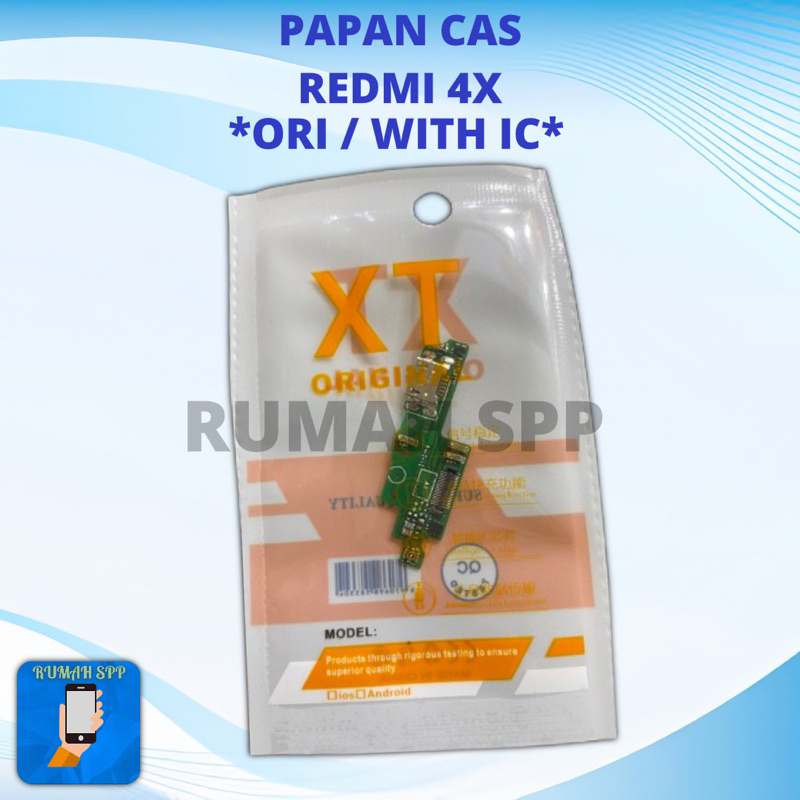 PAPAN CAS / KONEKTOR CAS REDMI 4X (ORIGINAL BESERTA IC)