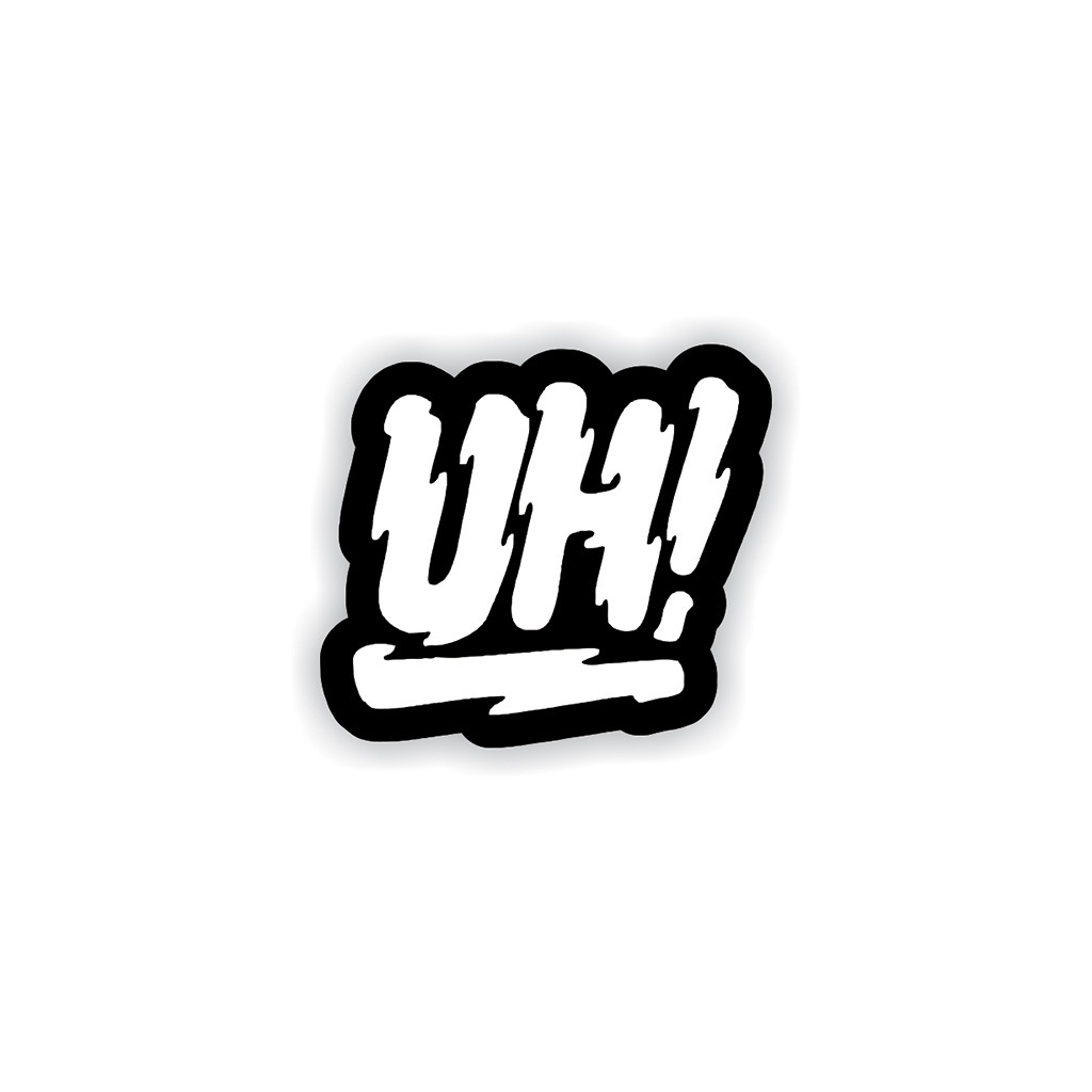 

Uh Stiker Brand Lokal Anti Air