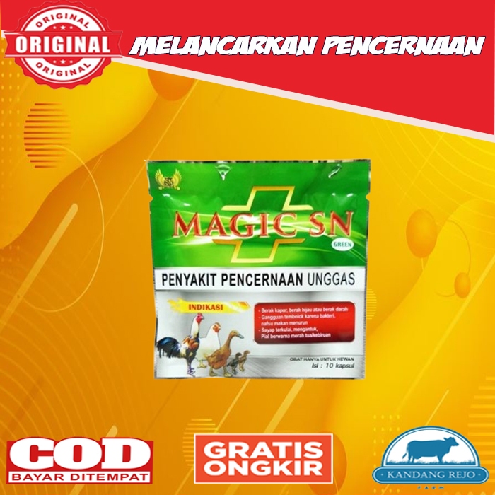 Magic SN Hijau Obat Penceraan Ayam