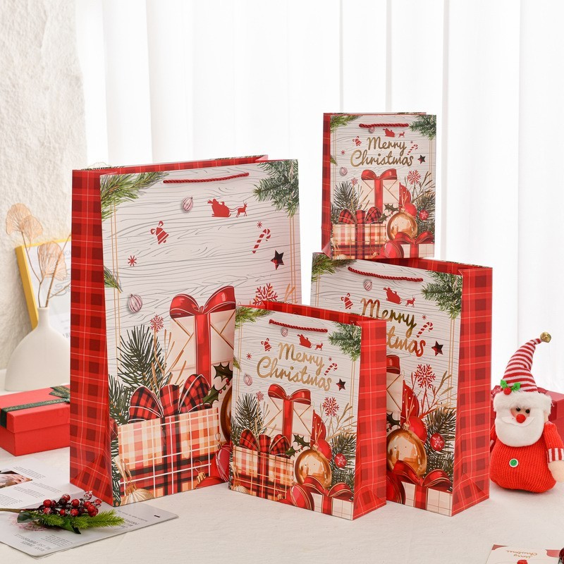 

PREMIUM Paperbag Christmas gift packaging Tas Kado Natal Akhir Tahun New Year Tas Kado Tas Permen Tas Hadiah