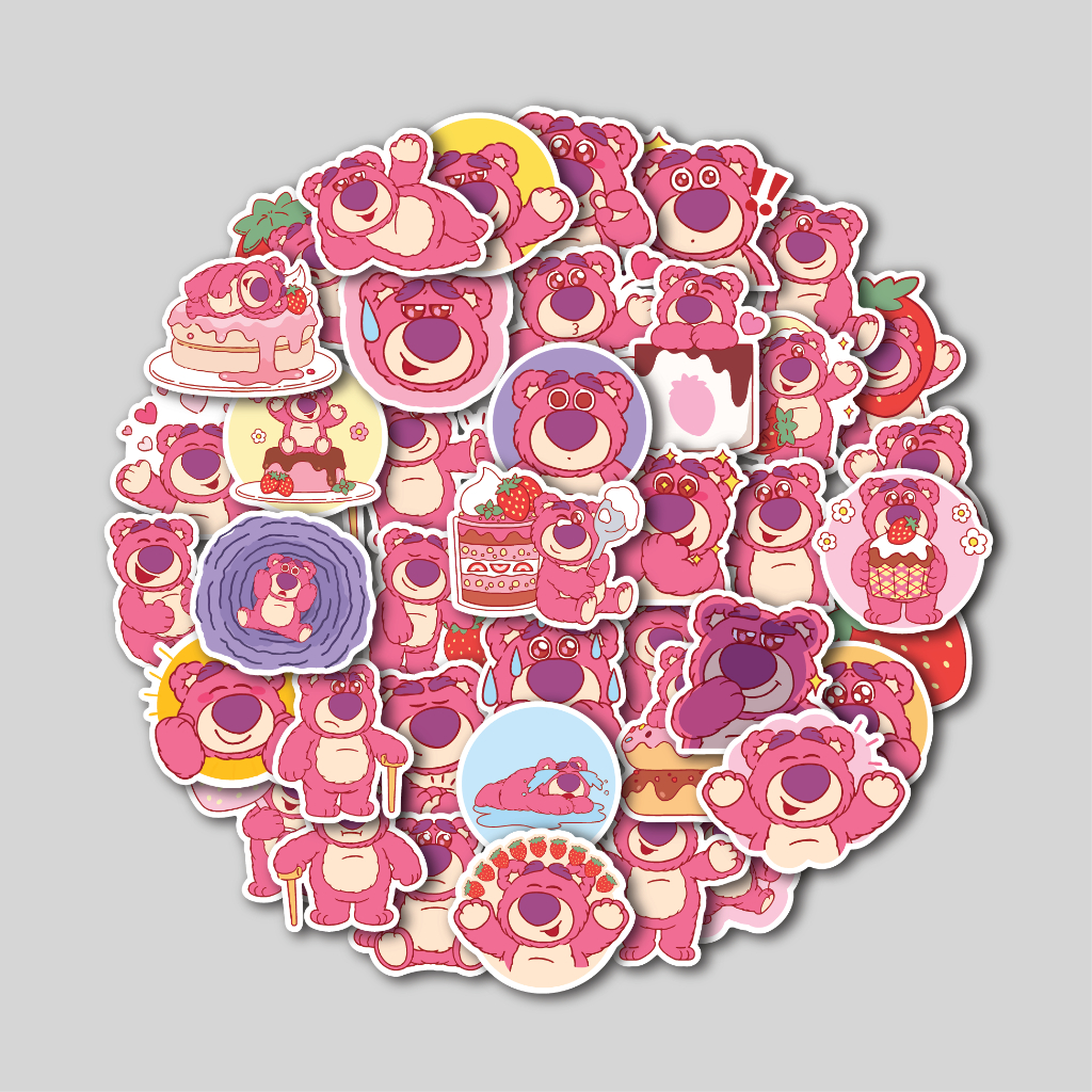 

STICKER PACK LOTSO STRAWBERRY SWEET | STICKER TUMBLER | STIKER LAPTOP KOPER HELM