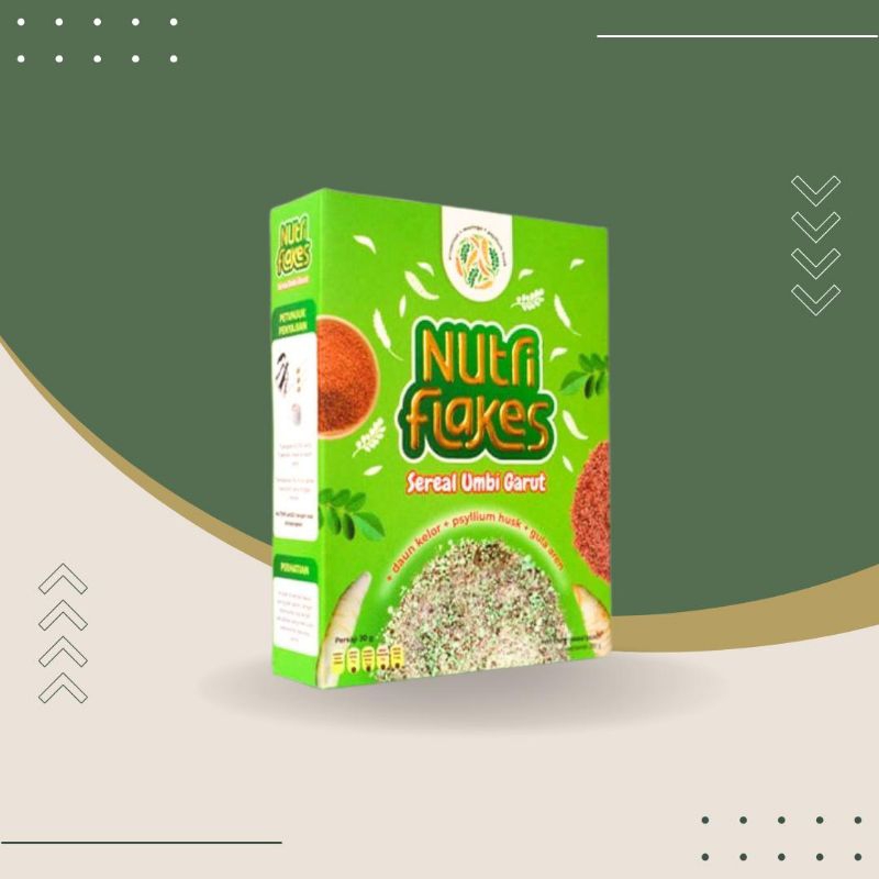 

Nutriflakes Minuman serbuk Umbi Garut