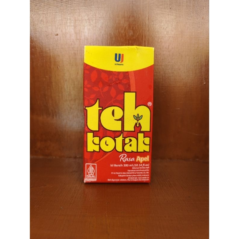 

teh kotak apel 330ml harga satuan